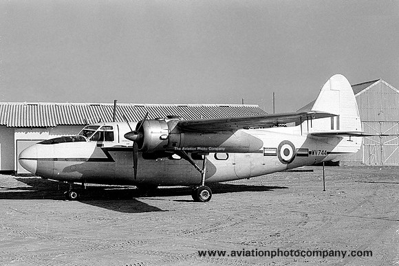 RAF 152 Squadron Hunting Pembroke C.1 WV744 (1966)
