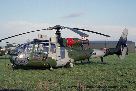 AAC Silver Eagles Westland Gazelle AH.1 XZ344 (1993)