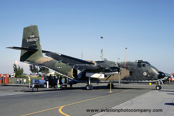 US Army California ArNG DHC-4 C-7A Caribou 60-3767 (1984)