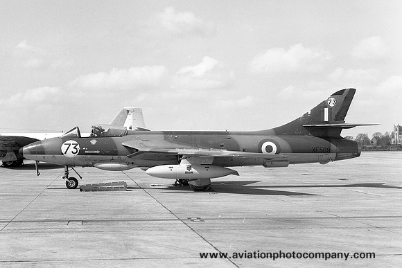 RAF 4 FTS Hawker Hunter F.6 XF509/73 (1968)