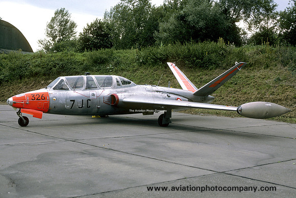 French Air Force SLVSV7 Fouga Magister 326/7-JC (1987)