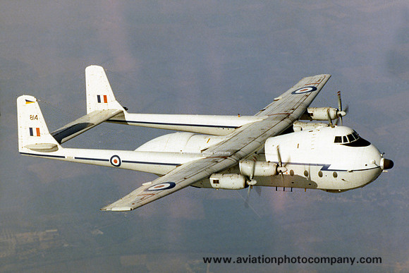 RAF 115 Squadron AWA Argosy E.1 XN814