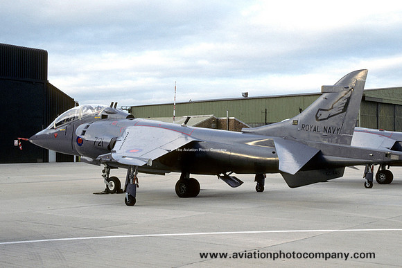 Royal Navy 899 Squadron HS Harrier T.4 XZ445 (1993)