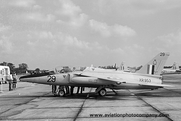 RAF 4 FTS Folland Gnat T.1 XR953/29 (1967)