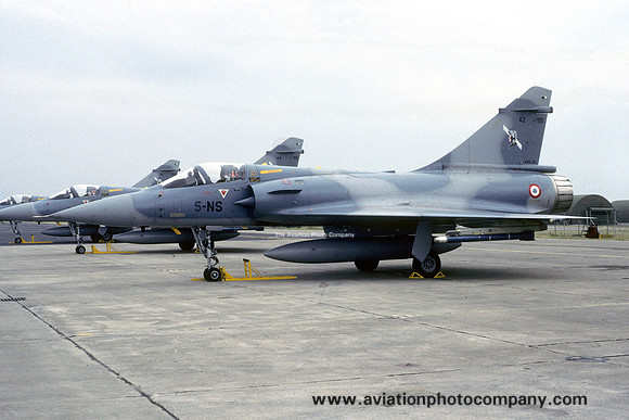 French Air Force EC5/1 Dassault Mirage 2000C 42/5-NS (1988)