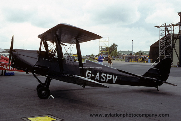 De Havilland DH82A Tiger Moth G-ASPV (1982)