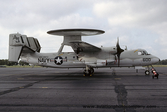 US Navy VAW-124 Grumman E-2C Hawkeye 161552/AJ-600 (1984)