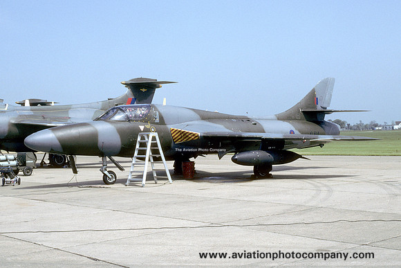 RAF Lossiemouth Wing Hawker Hunter T.8 XL614 (1993)