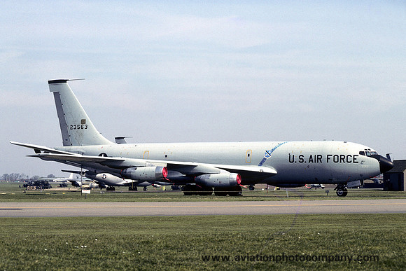 USAF 93 BW Boeing KC-135A Stratotanker 62-3563 (1984)