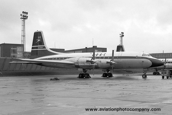 BOAC Bristol Britannia G-ANBF at London Heathrow
