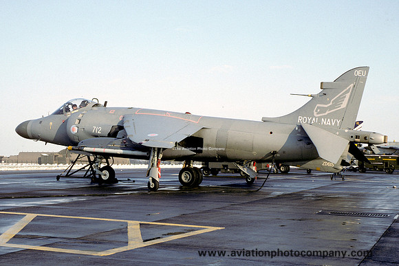 Royal Navy 899 Squadron Hawker Siddeley Sea Harrier FRS.2 ZD615/712 (1993)