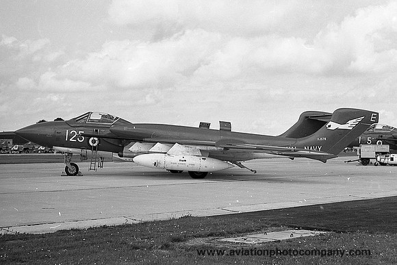 Royal Navy 899 Squadron De Havilland Sea Vixen FAW.2 XH578/E125 (1970)