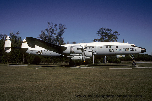 USAF Lockheed C-121C Constellation 54-0153 displayed at Charleston AFB (1998)