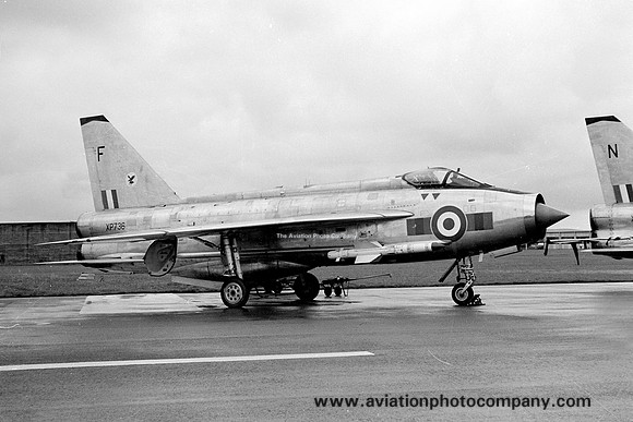 RAF 23 Squadron English Electric Lightning F.3 XP736/F (1966)