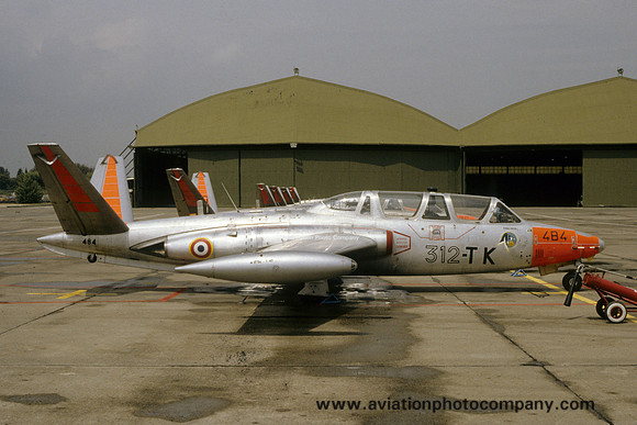 French Air Force GI312 Fouga CM.170 Magister 484/312-TK (1986)