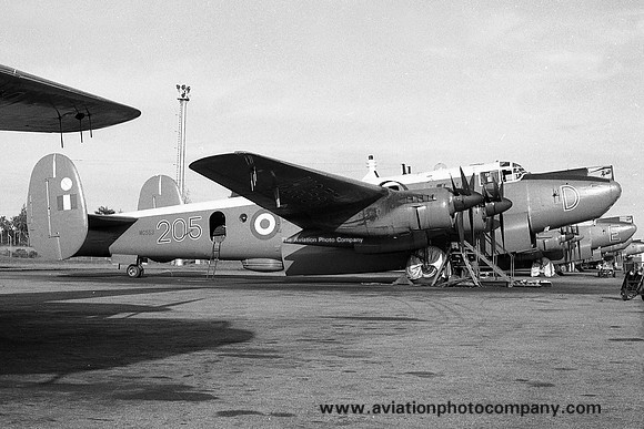 RAF 205 Squadron Avro Shackleton MR.2 WG553 (1966)