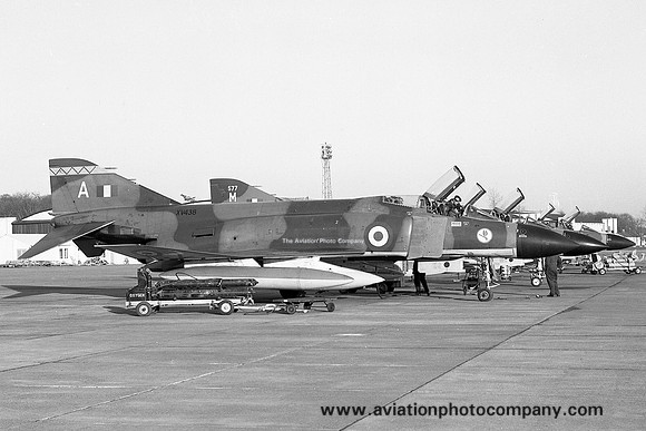 RAF 6 Squadron McDonnell F-4M Phantom FGR.2 XV438/A (1971)