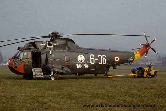 Italian Navy Sikorsky SH-3D Sea King MM81187/6-36 (1986)