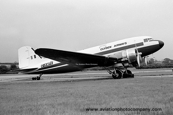 Clyden Airways Douglas C-47 Dakota G-AMPZ (1978)