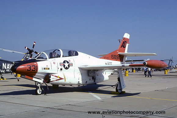 US Navy VF-43 North American T-2C Buckeye 158910/AD-331 (1981)
