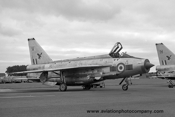 RAF 23 Squadron English Electric Lightning F.6 XR753/A (1973)