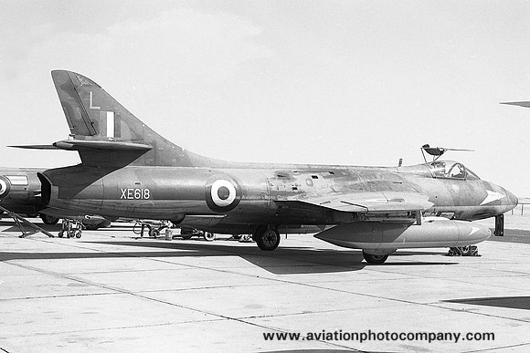 RAF 208 Squadron Hawker Hunter FGA.9 XE618/L (1966)