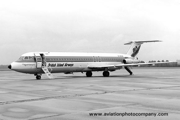 British Island Airways BAC 111-523FJ G-AXLN (1984)