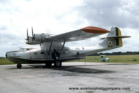 Brazilian Air Force 1 ETA Consolidated PBY-5A 6551 (1981)