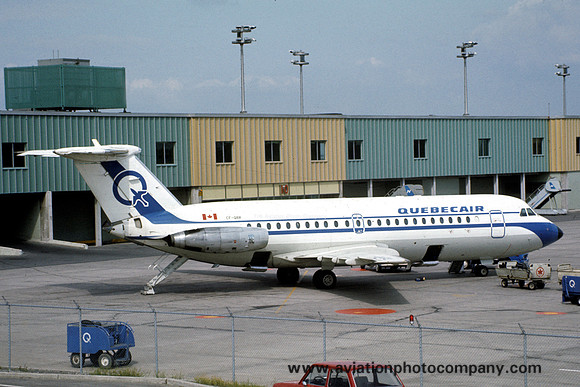 Quebecair BAC-111 CF-QBR (1973)