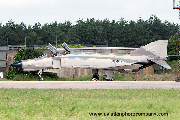 German Air Force JG71 McDonnell F-4F 38+33 at the Phantom Pharewell Wittmund (2013)