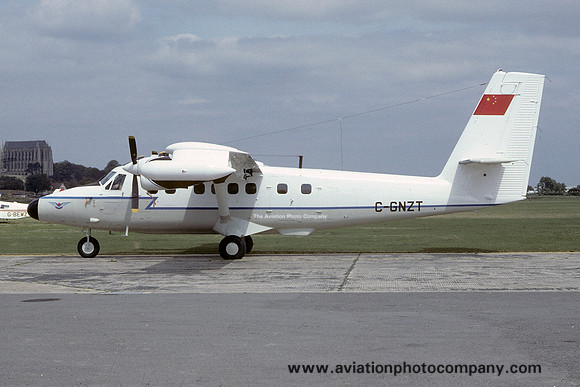 CAAC DHC-6-300 Twin Otter C-GNZT at Shoreham (1979)