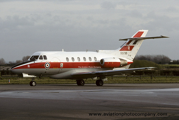 RAF 6 FTS Hawker Siddeley Dominie T.1 XS735/R (1992)