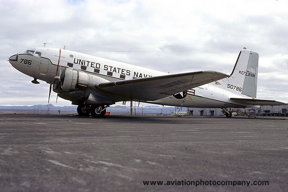 US Navy Keflavik Douglas C-117D 50786 (1979)
