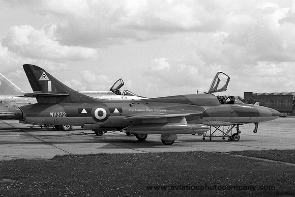 RAF 2 Squadron Hawker Hunter T.7 WV372/R (1968)