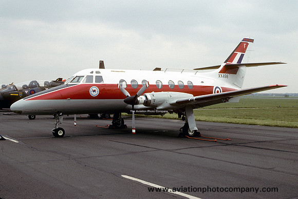 RAF 45 Squadron Handley Page Jetstream T.1 XX498/F (1993)