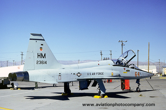 USAF 479 TTW Northrop T-38A Talon 62-3614/HM at Nellis AFB (1979)