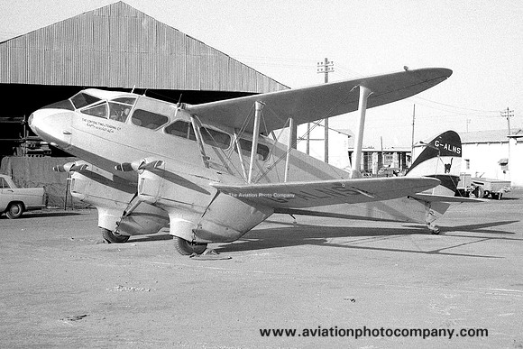 The Contracting and Trading Company De Havilland Dragon Rapide G-ALNS (1962)