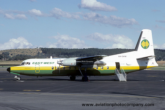 East West Fokker F-27-500 Friendship VH-EWW (1984)