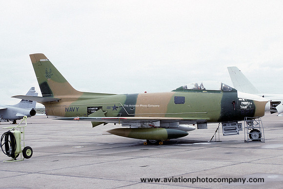 US Navy China Lake North American QF-86F Sabre 513278/827 (1992)