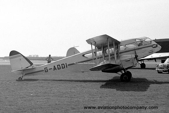 Air Navigation Trading De Havilland DH84 Dragon G-ADDI (1960)