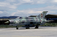 Bulgarian Air Force Mikoyan MiG-21bis 362 (1998)