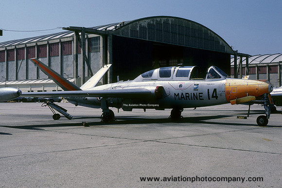 French Navy 59S Fouga CM.175 Zephyr 14 (1988)