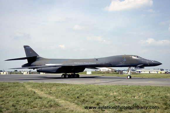 USAF 384th Bomb Wing Rockwell B-1B Lancer 86-0140 (1991)