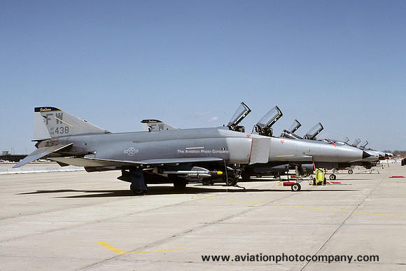 USAF Indiana ANG 163 TFS McDonnell F-4E Phantom 68-0438/FW (1991)