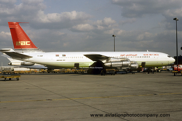 Arab Air Cargo Boeing 707-300C YI-AGF (1982)