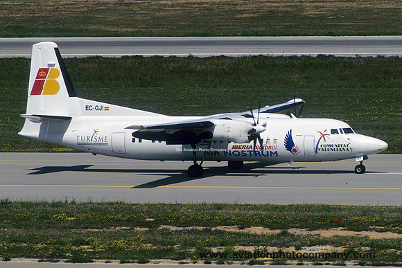 Iberia Regional/Air Nostrum Fokker F-50 EC-GJI (1998)