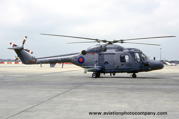 Royal Navy 815 Squadron Westland Lynx HAS.3 ZD252/301 (1990)