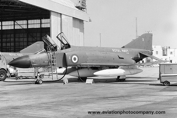 Royal Navy McDonnell F-4K Phantom FG.1 XT865 at RAF Luqa (1970)