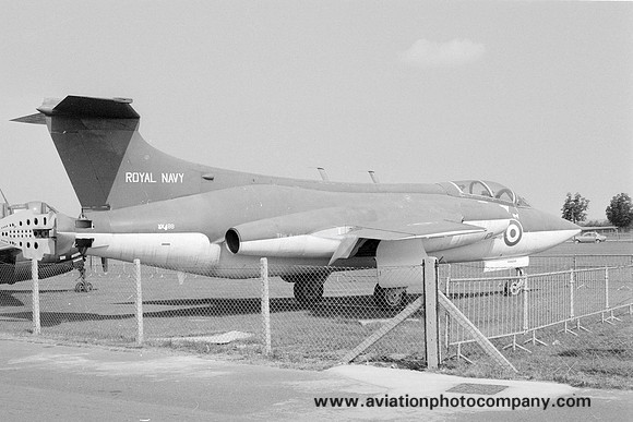 Royal Navy Blackburn Buccaneer S.1 XK488 at the FAA Museum (1971)