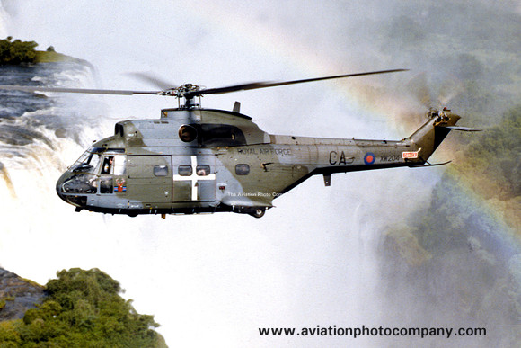 RAF 33 Squadron Westland Puma HC.1 XW204